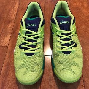 Asics Junior Size 6 Gel Resolution Tennis Shoe